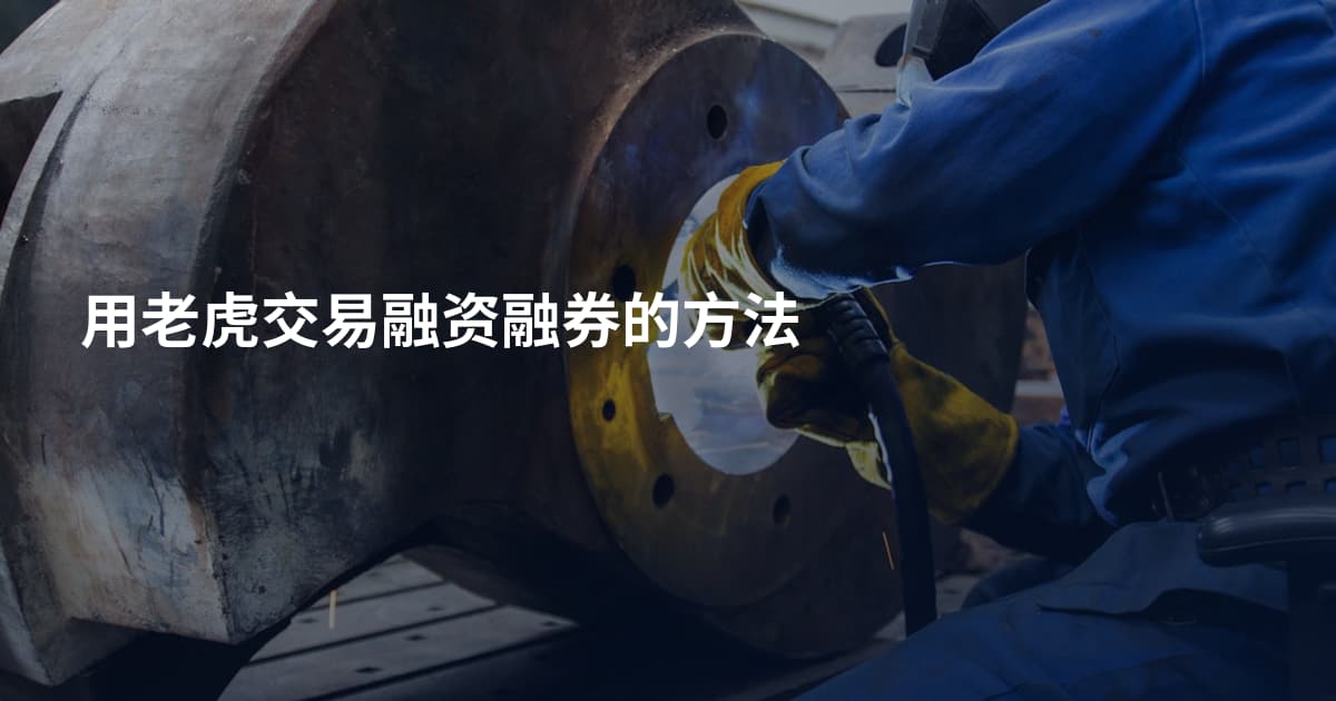 用老虎交易融资融券的方法