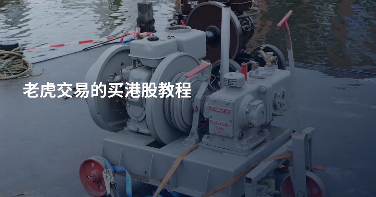 老虎交易的买港股教程