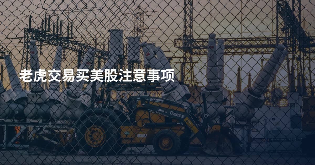 老虎交易买美股注意事项