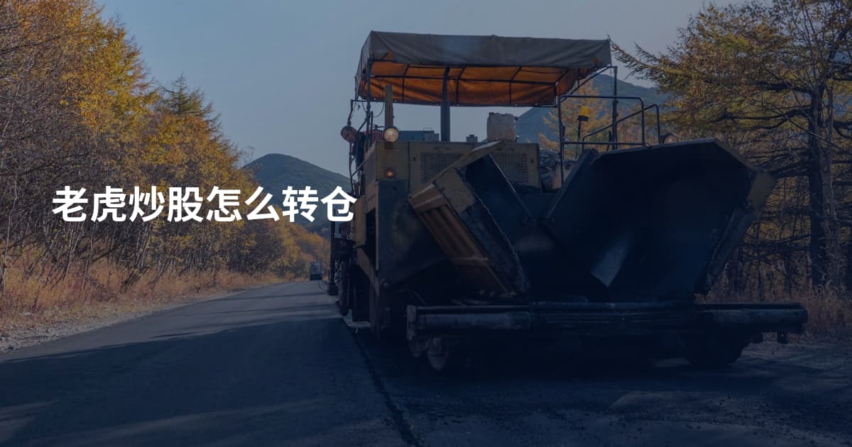 老虎炒股怎么转仓