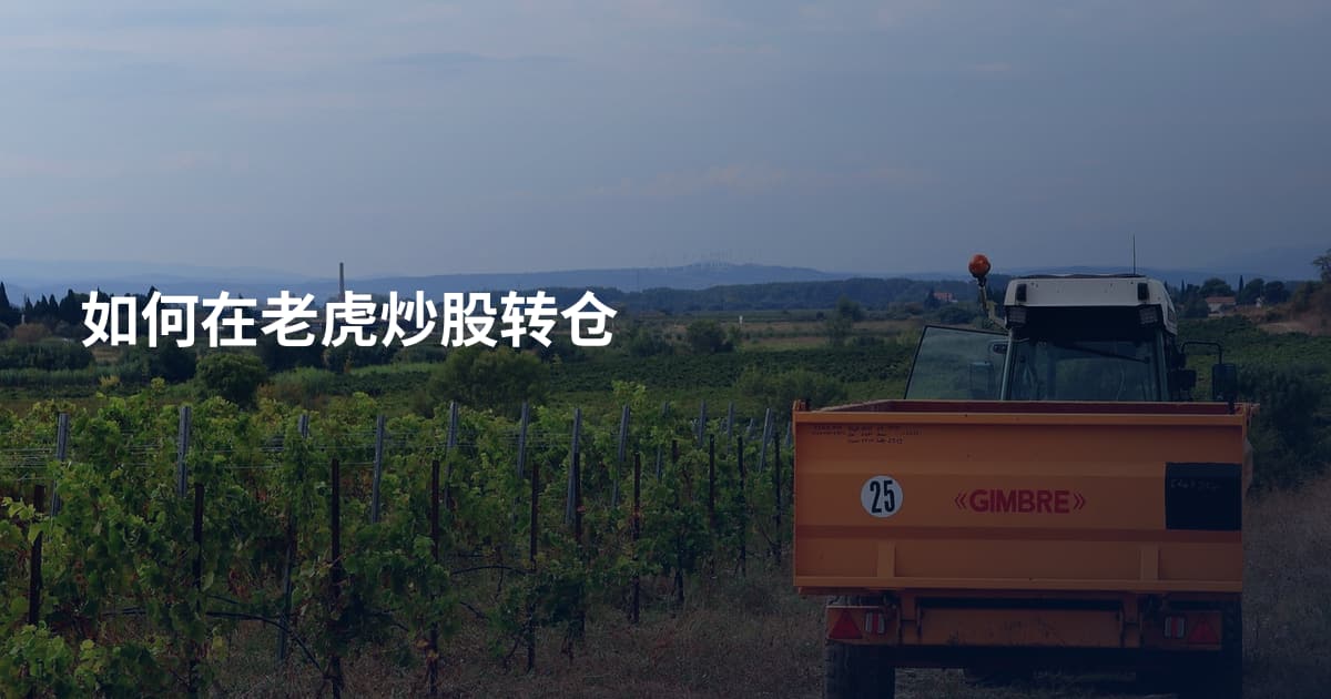 如何在老虎炒股转仓