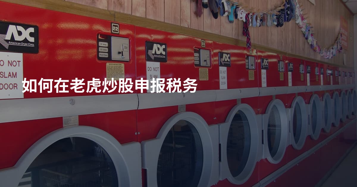 如何在老虎炒股申报税务