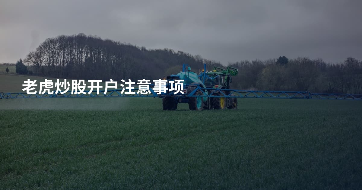 老虎炒股开户注意事项