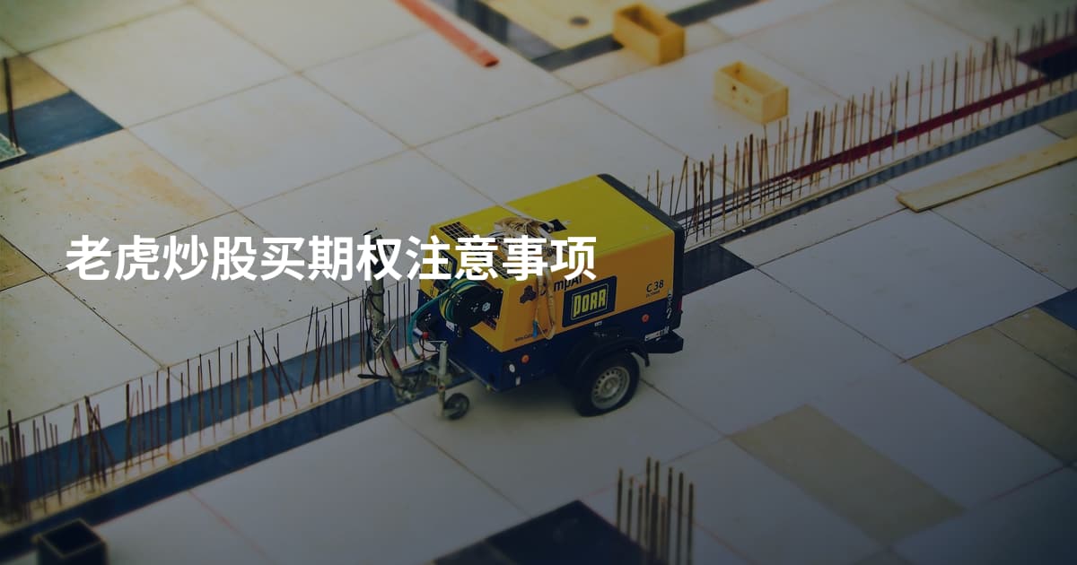 老虎炒股买期权注意事项