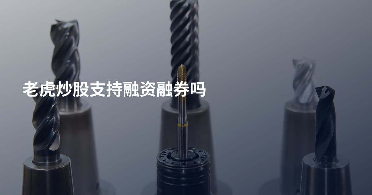 老虎炒股支持融资融券吗