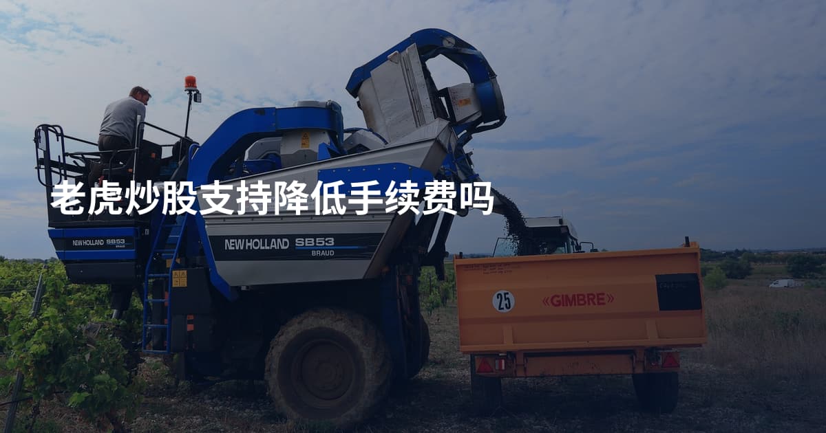 老虎炒股支持降低手续费吗