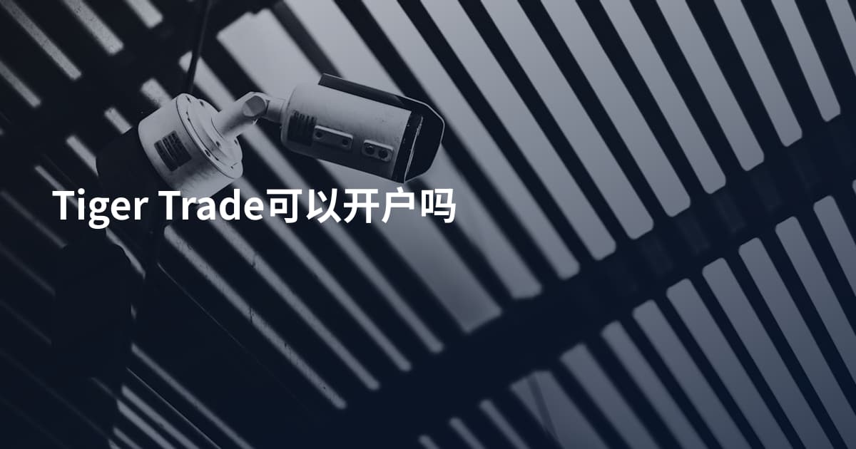 Tiger Trade可以开户吗