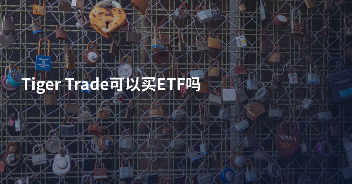 Tiger Trade可以买ETF吗