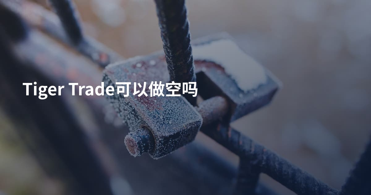 Tiger Trade可以做空吗