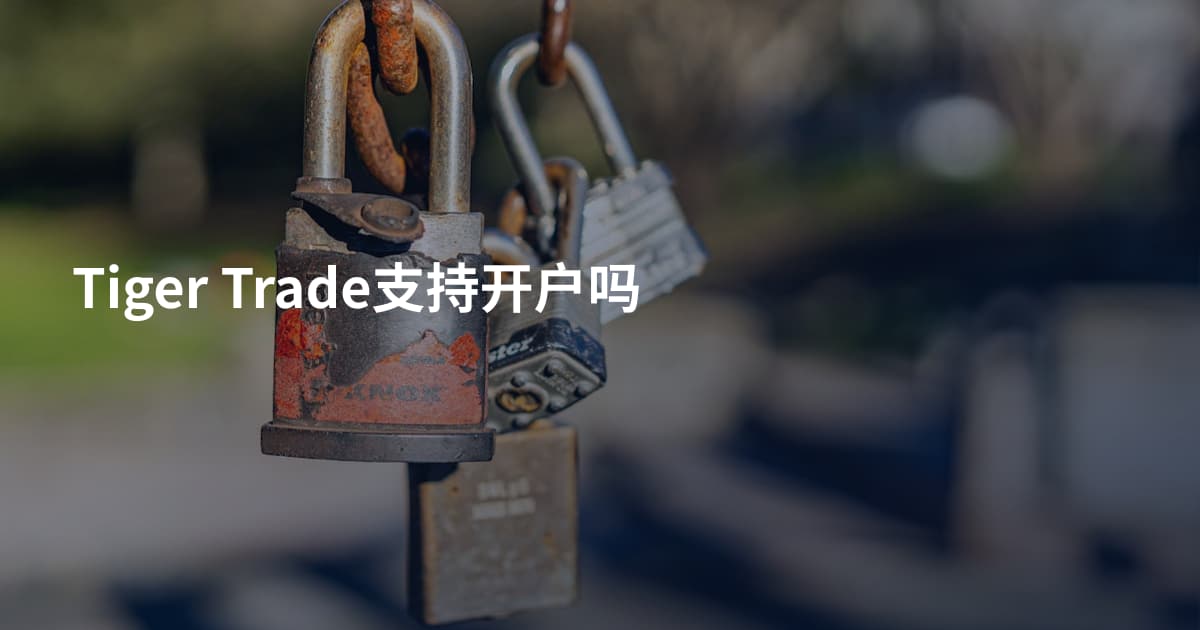 Tiger Trade支持开户吗