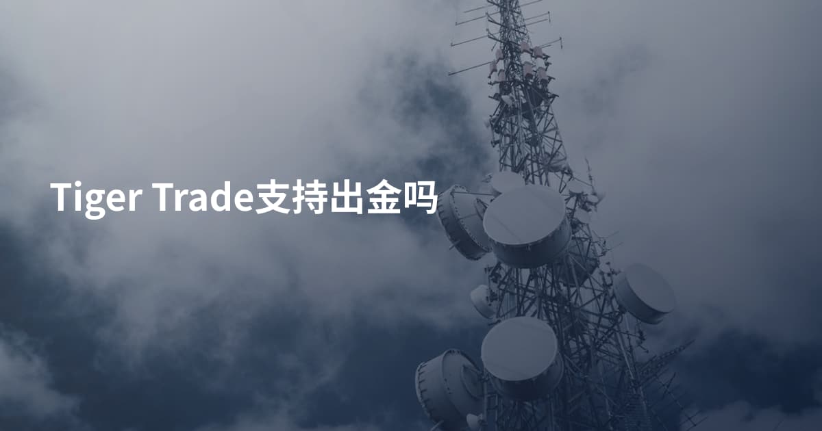 Tiger Trade支持出金吗