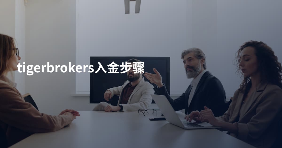 tigerbrokers入金步骤