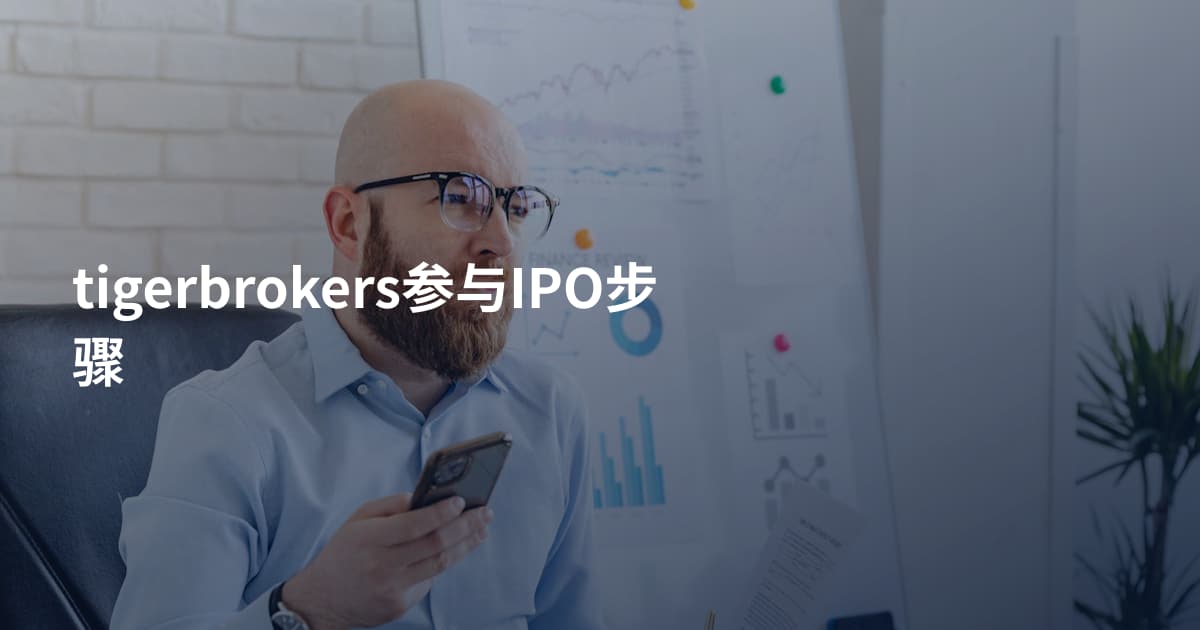 tigerbrokers参与IPO步骤