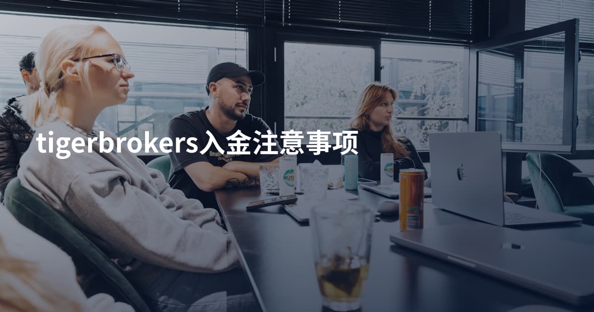 tigerbrokers入金注意事项