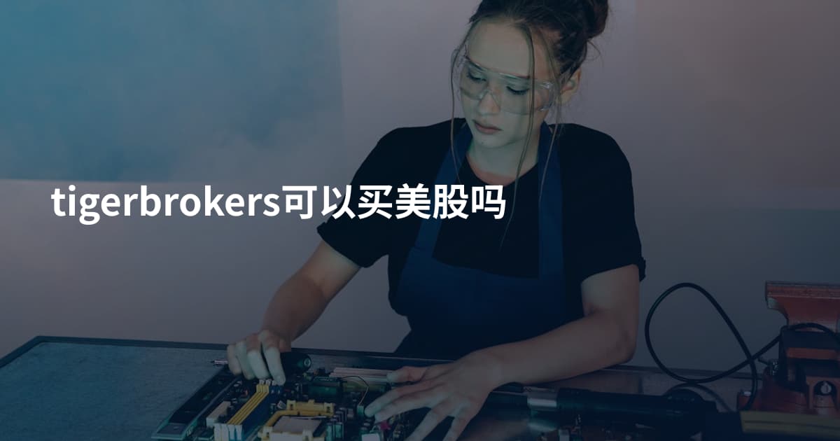 tigerbrokers可以买美股吗
