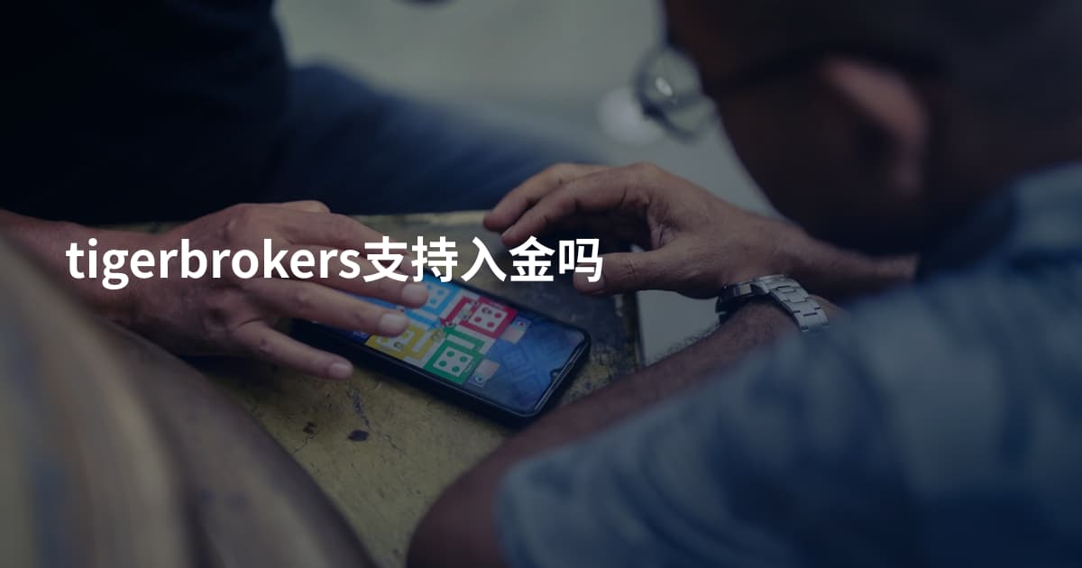 tigerbrokers支持入金吗