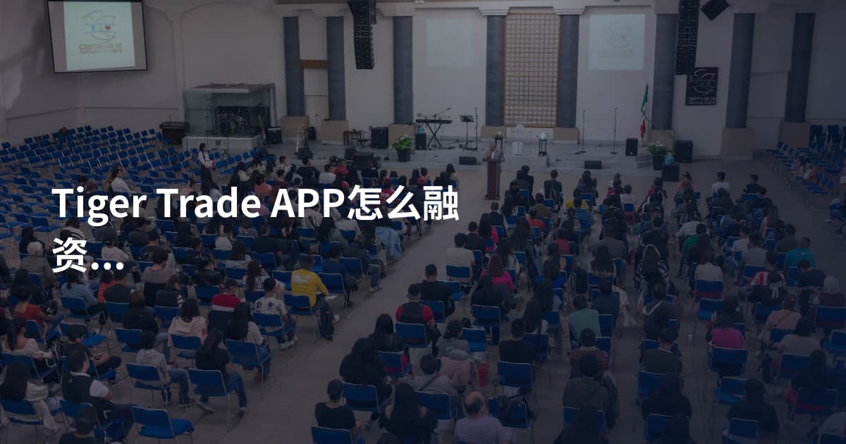 Tiger Trade APP怎么融资融券