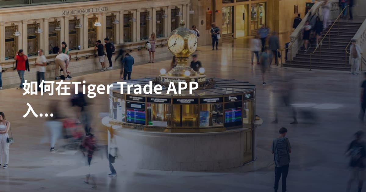 如何在Tiger Trade APP入金