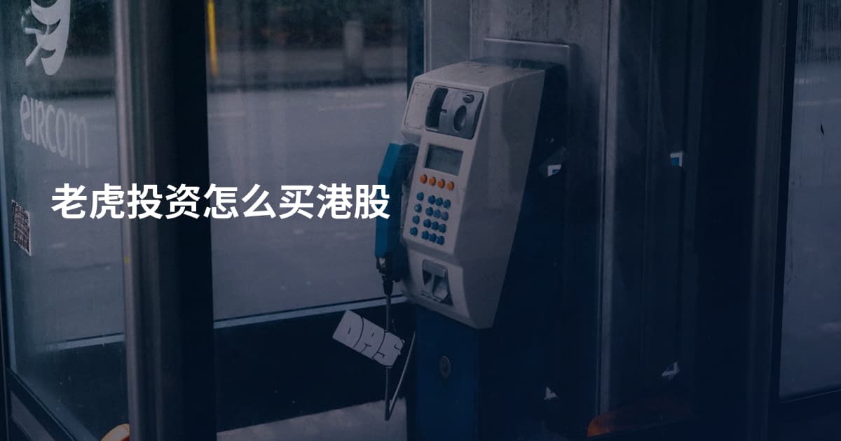 老虎投资怎么买港股