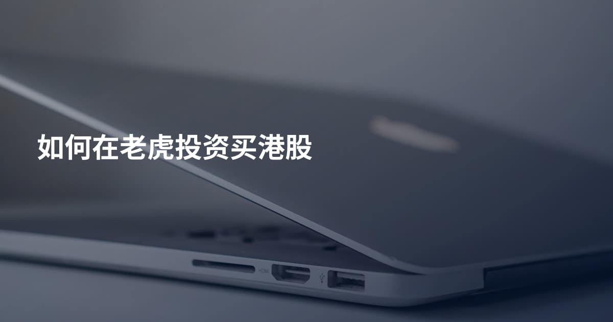 如何在老虎投资买港股