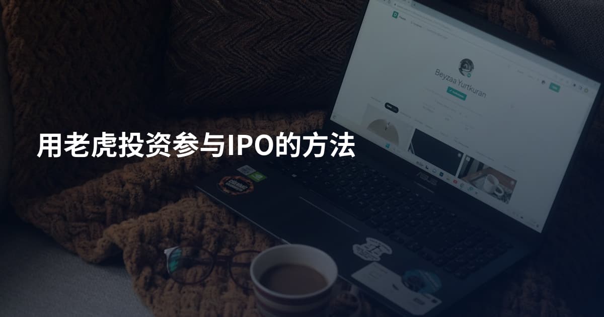 用老虎投资参与IPO的方法