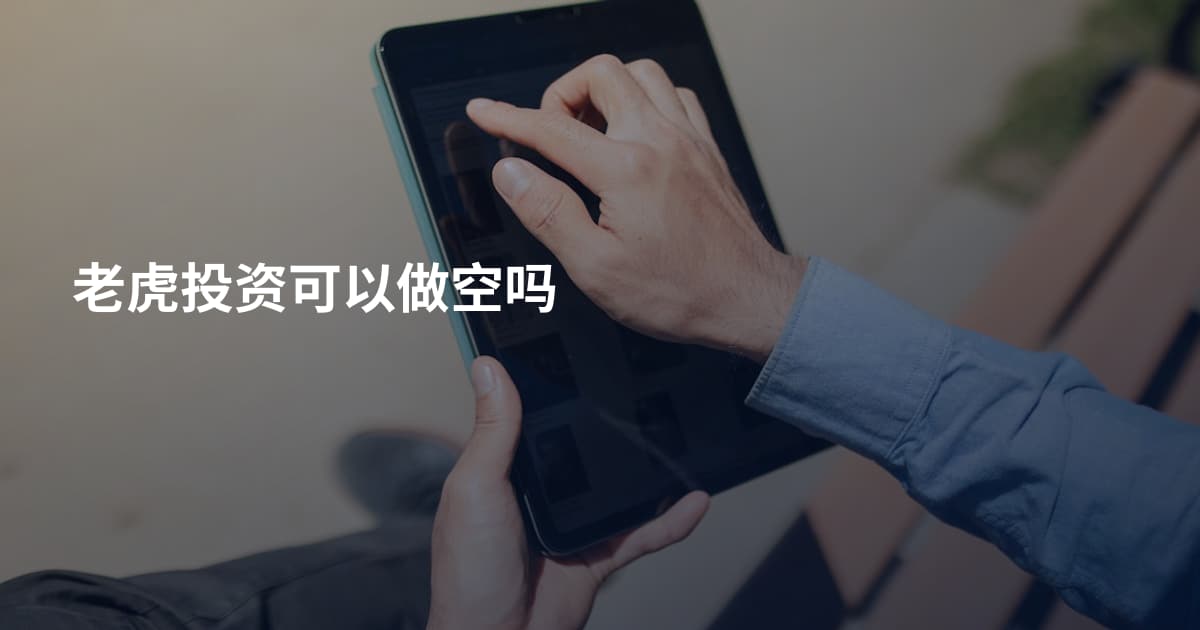 老虎投资可以做空吗