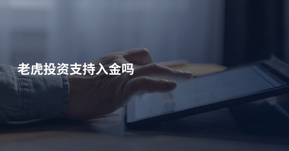 老虎投资支持入金吗