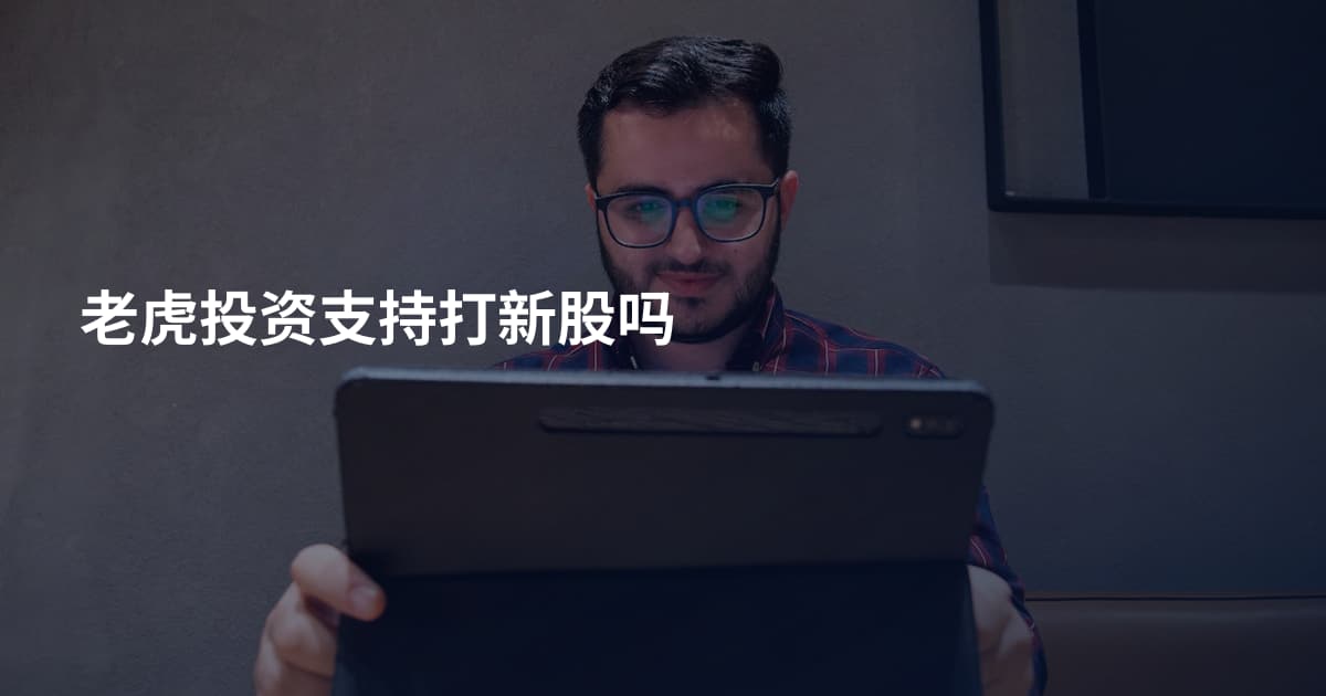 老虎投资支持打新股吗