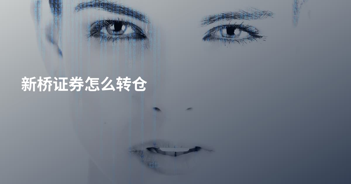 新桥证券怎么转仓