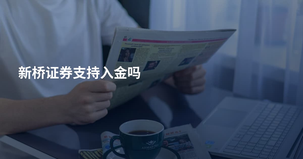 新桥证券支持入金吗