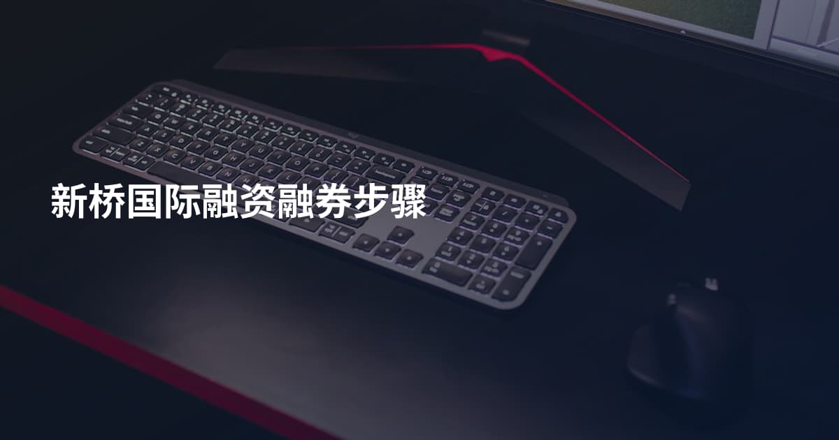 新桥国际融资融券步骤