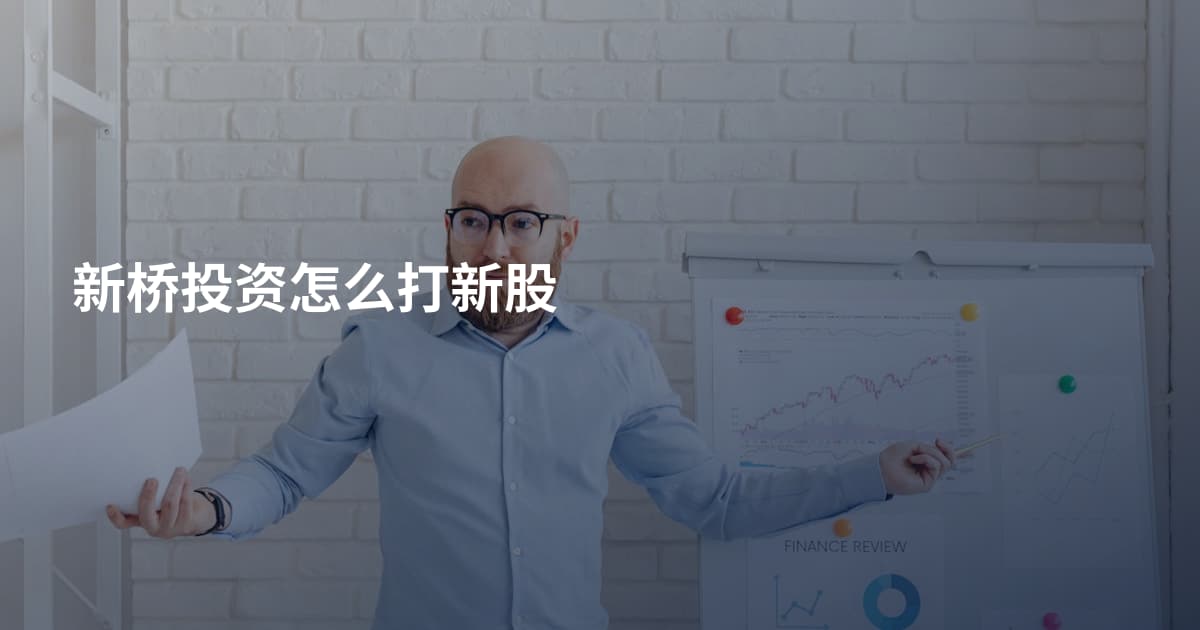 新桥投资怎么打新股