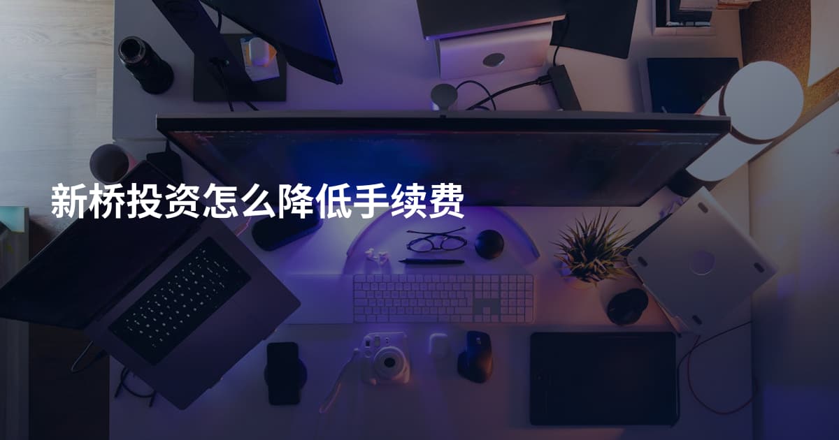 新桥投资怎么降低手续费