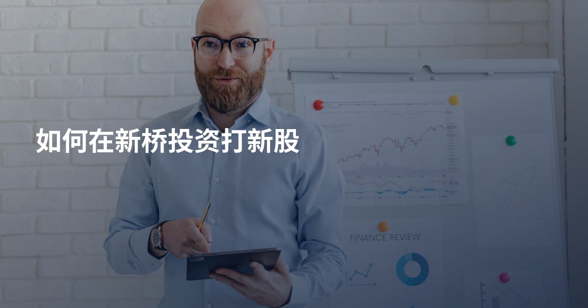 如何在新桥投资打新股