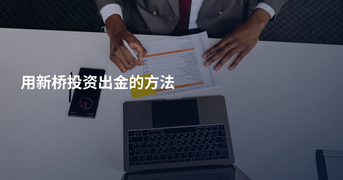 用新桥投资出金的方法