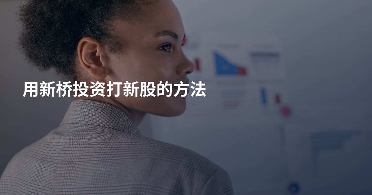 用新桥投资打新股的方法