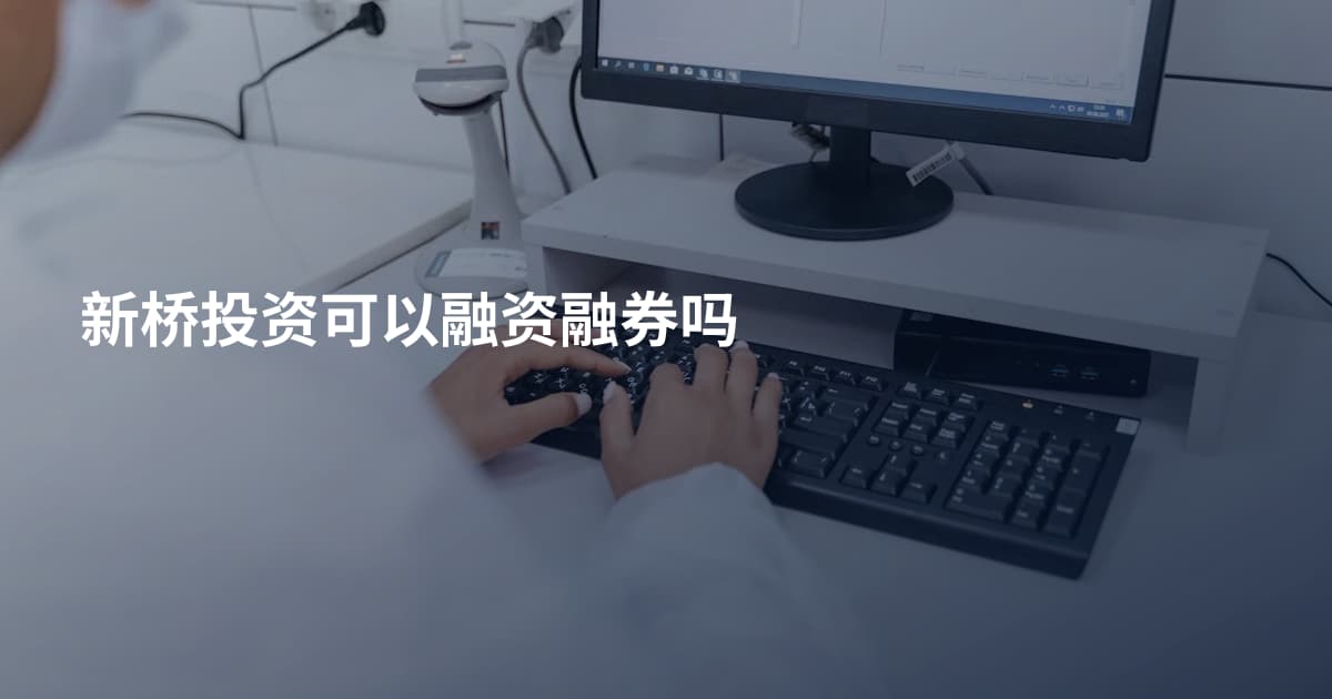 新桥投资可以融资融券吗