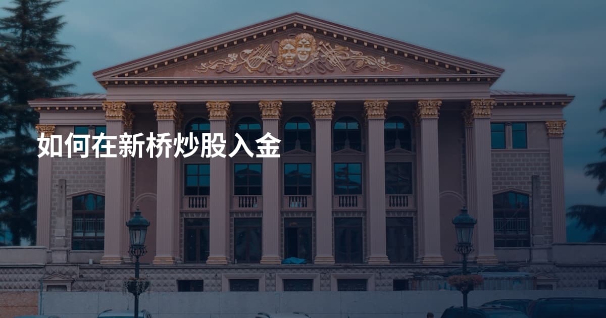 如何在新桥炒股入金