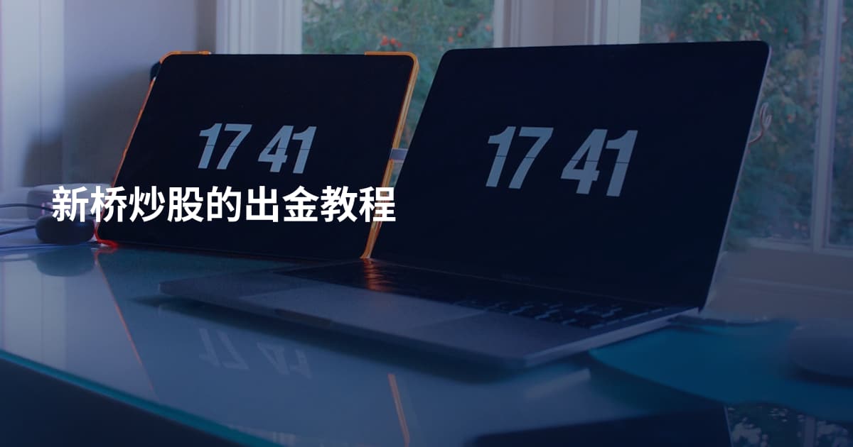 新桥炒股的出金教程