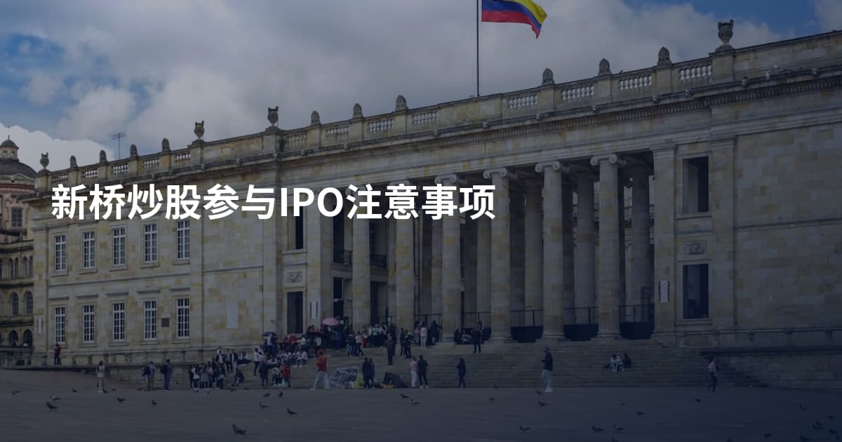 新桥炒股参与IPO注意事项