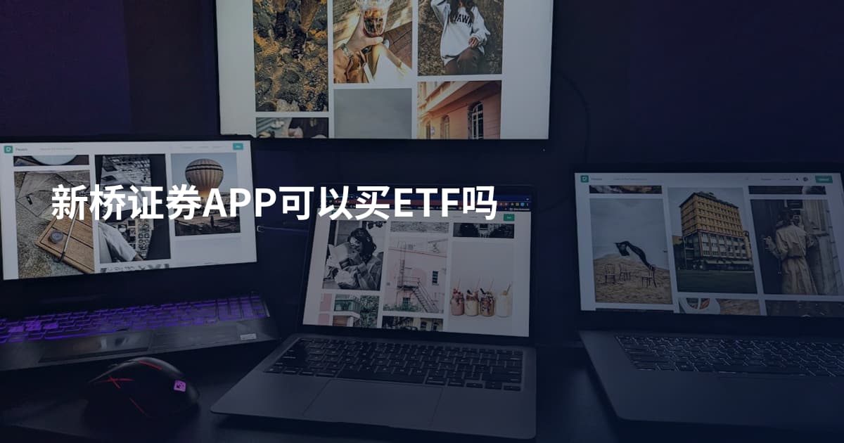 新桥证券APP可以买ETF吗