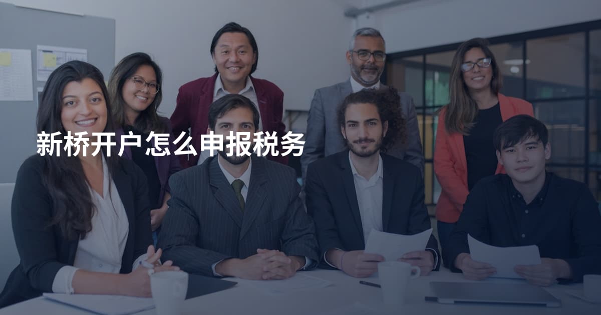 新桥开户怎么申报税务