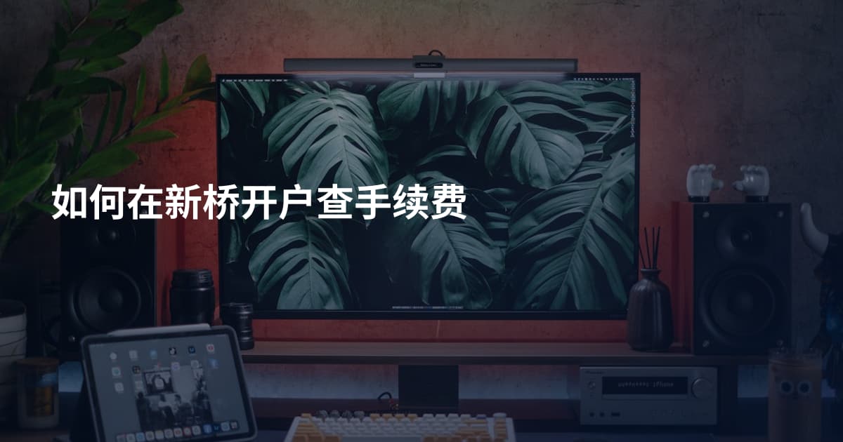 如何在新桥开户查手续费