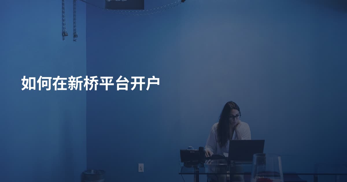如何在新桥平台开户
