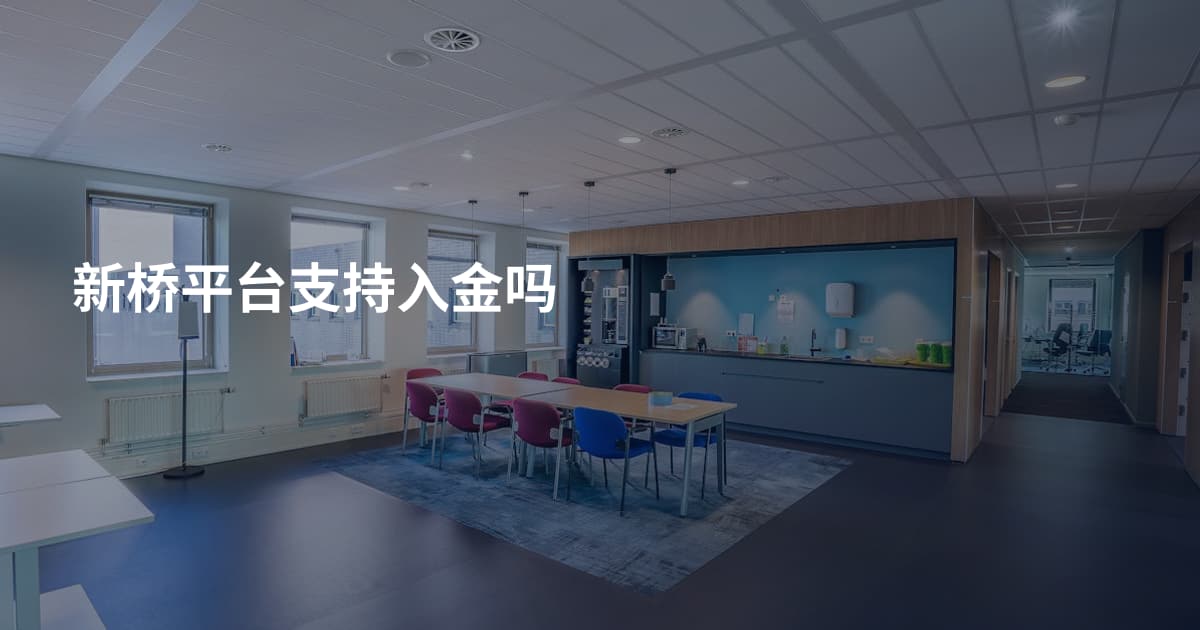 新桥平台支持入金吗