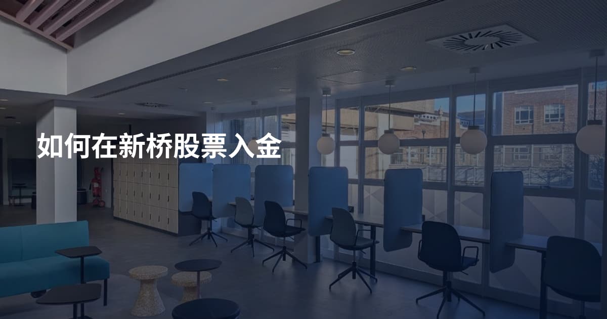 如何在新桥股票入金