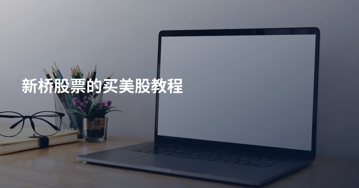 新桥股票的买美股教程