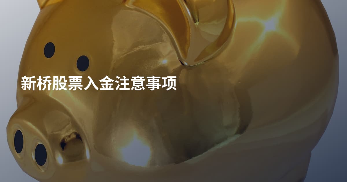新桥股票入金注意事项