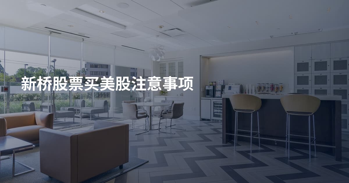 新桥股票买美股注意事项