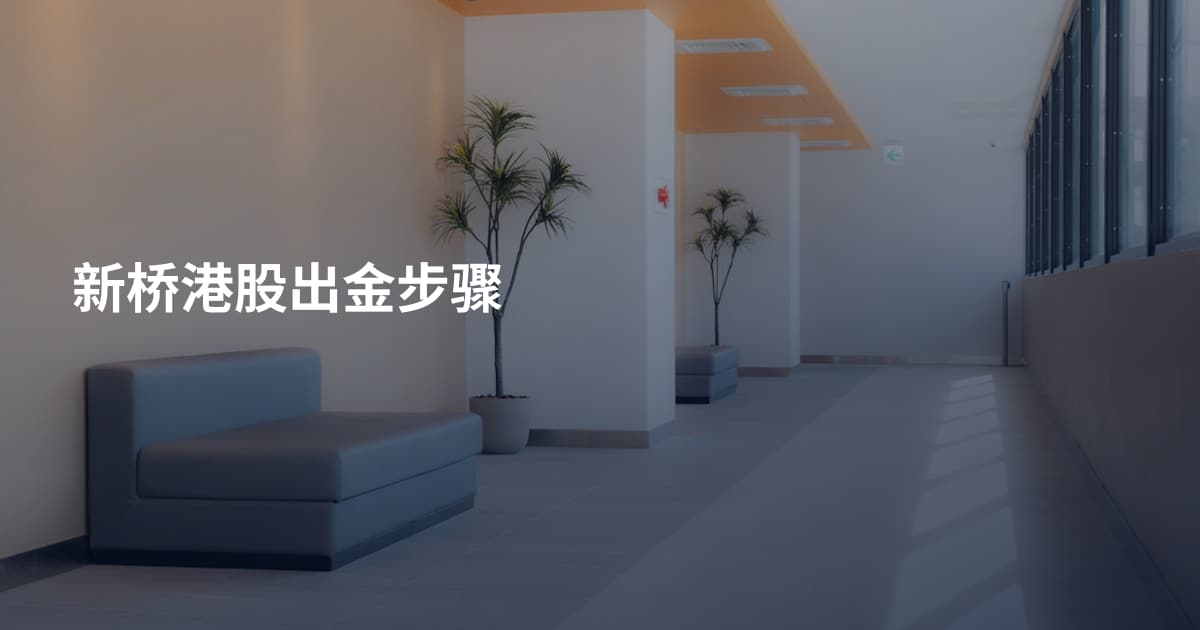 新桥港股出金步骤